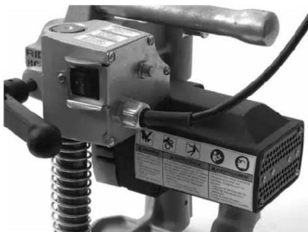 RIDGID HC300 - Kontrola před zahájením práce - 3