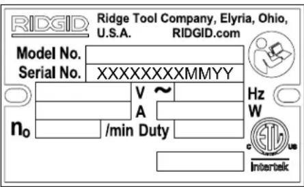 RIDGID HC300 - Equipamento Standard - 1