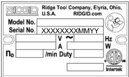 RIDGID HC300 - Standardausstattung - 1