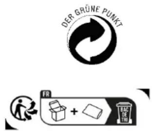 DER GRÜNE PUNKT FR + BAC DE TIN