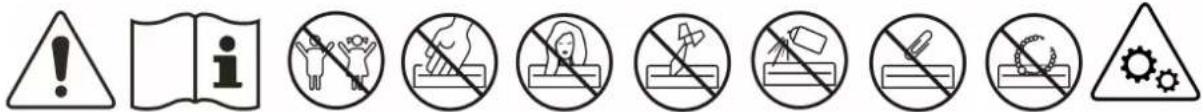Genie 206 S - IMPORTANT safety measures: - 1