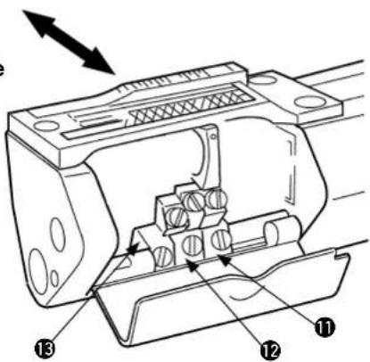 JUKI MF3580 - Regolazione del movimento longitudinale del crochet con trasporto differenziale - 4