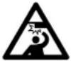 JUKI MF3580 - (II) Explication des pictogrammes et étiquettes d'avertissement - 5