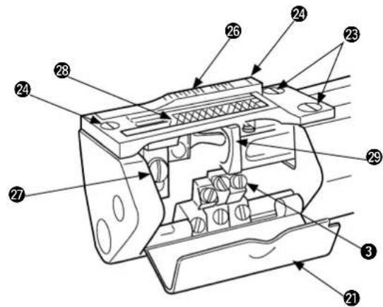 JUKI MF3580 - ongitudinale e laterale durante la - 8