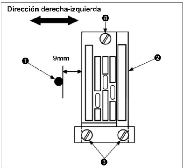 Dirección derecha-izquierda 9mm