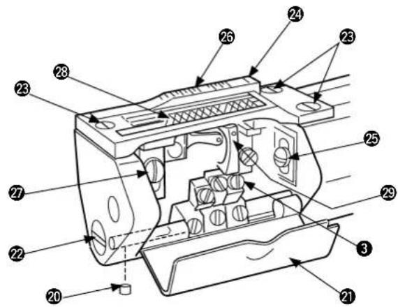 JUKI MF3580 - ongitudinale e laterale durante la - 7