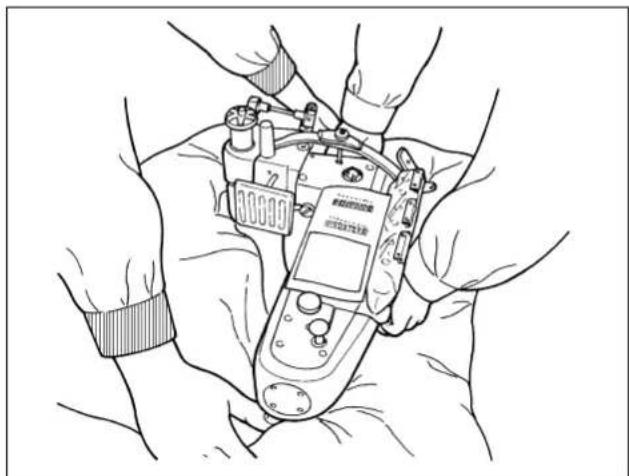 JUKI MF3580 - Installazione della testa della macchina - 2