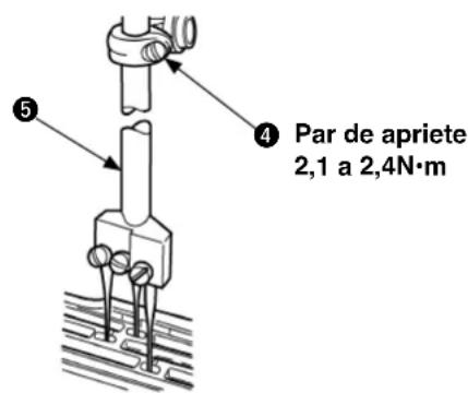⑤ ④ Par de apriete 2,1 a 2,4N·m