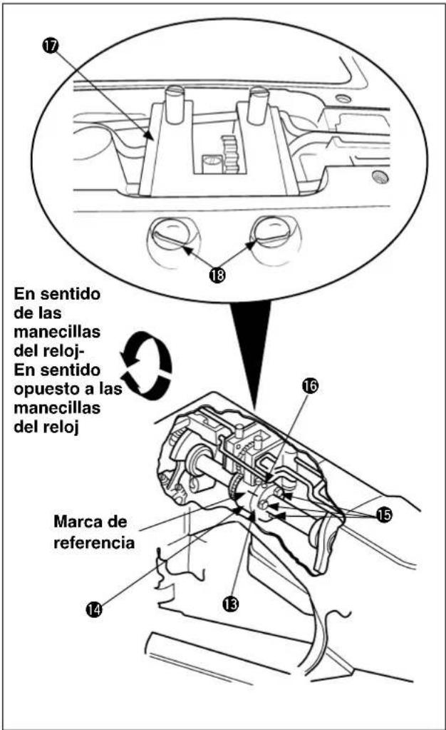 Technical diagram of a mechanical device with numbered components for identification