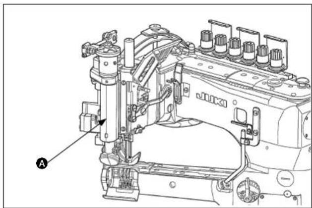 JUKI MF3580 - Lubrification à l'huile et points à vérifier - 7