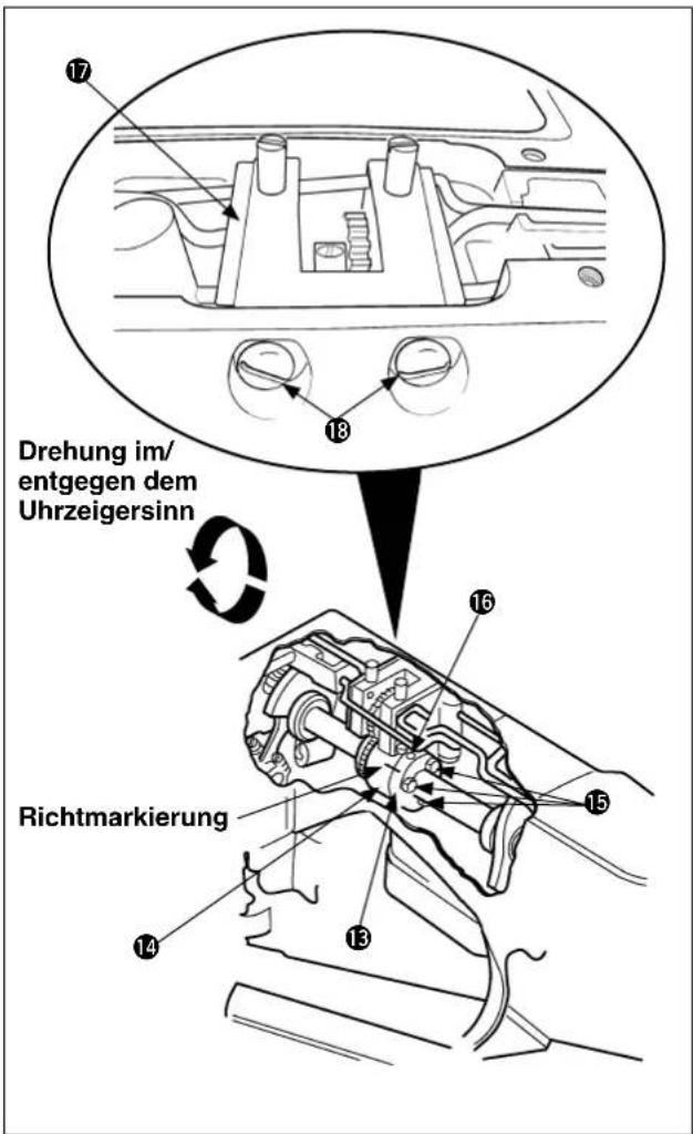 Technical diagram of a mechanical device with numbered components for identification