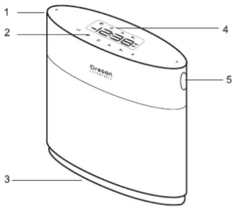 OREGON SCIENTIFIC DuoScents WA328 - FRONT VIEW - 1