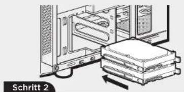 CORSAIR Carbide 88R - Installation eines HDDs5. Entfernen der Frontplatte - 2