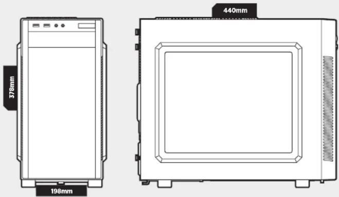 CORSAIR Carbide 88R - Nous vous remercions d'avoir acheté le boîtier d'ordinateur mi-tour Carbide Series 88R Micro-ATX. - 1