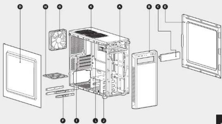 CORSAIR Carbide 88R - Особенности корпуса - 1