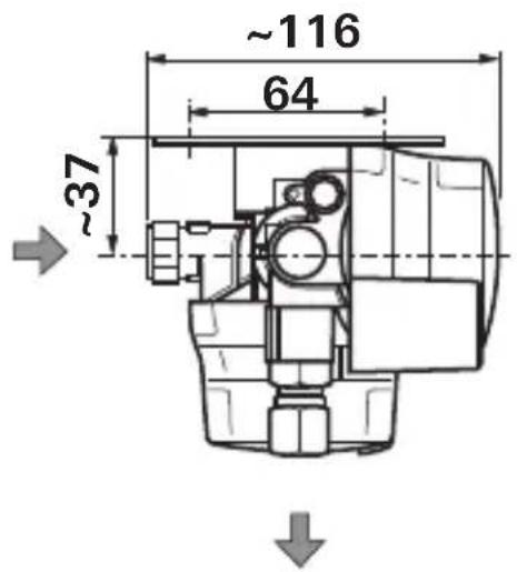 TRUMA DuoControl CS - Dimensions - 2