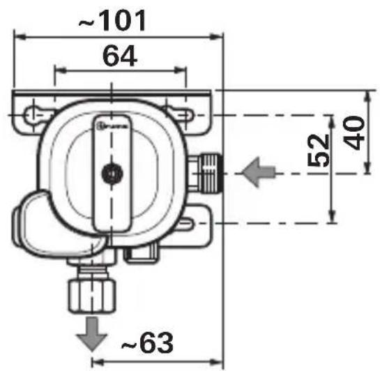 TRUMA MonoControl CS - Dimensions - 2