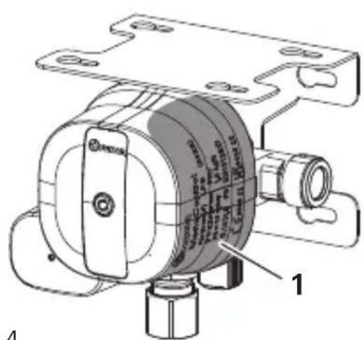 TRUMA MonoControl CS - Type plate and serial number - 1