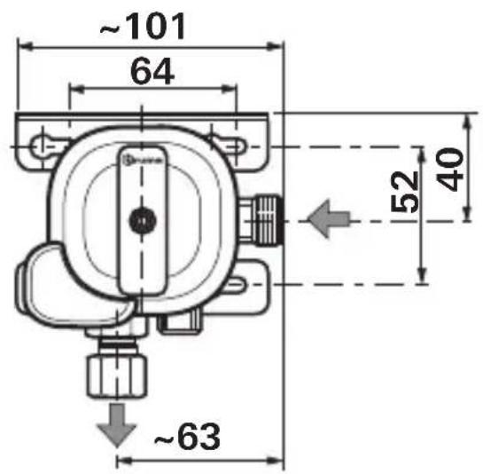 TRUMA MonoControl CS - Abmessungen - 2