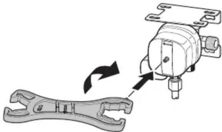 TRUMA MonoControl CS - Réinitialisation du bouton de réinitialisation - 1