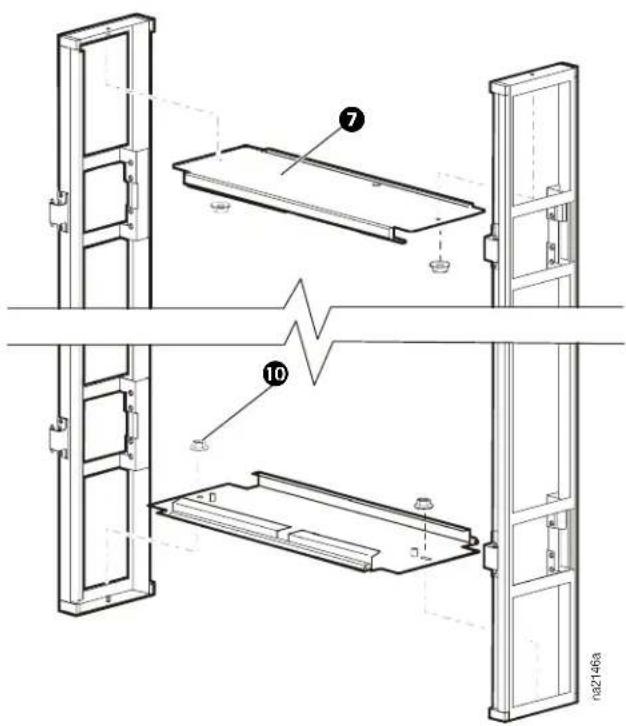 APC NetShelter ACCS1006 - Rack Air Containment Rear Assembly for 42-U 750-mm Wide NetShelter® SX (ACCS1006)—Installation - 5