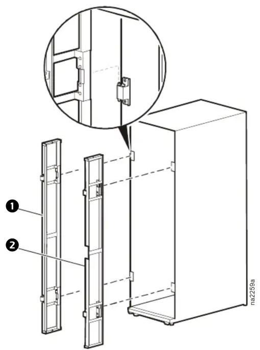APC NetShelter ACCS1007 - ItemDescriptionQuantity - 4