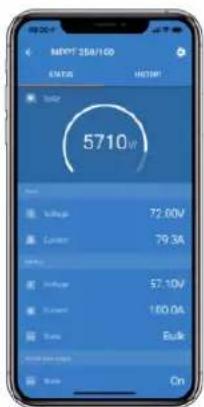 VICTRON ENERGY BMV700H - Pages du contrôleur de charge solaire - 1