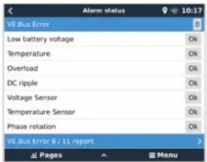 VICTRON ENERGY Venus GX - Surveillance de l'état des alarmes - 1