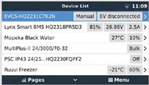 VICTRON ENERGY Venus GX - Victron energy meter VM-3P75CT - 3