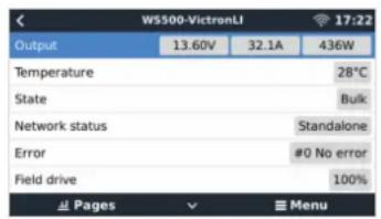 VICTRON ENERGY Color Control GX - Interface utilisateur du dispositif GX pour le WS500 - 1