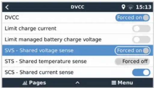 VICTRON ENERGY Color Control GX - Détection de tension partagée (SVS) - 1