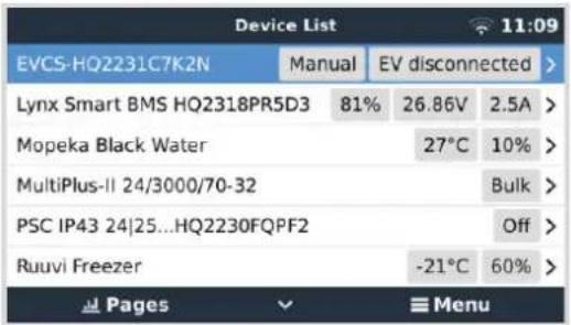 VICTRON ENERGY Color Control GX - Victron energy meter VM-3P75CT - 4