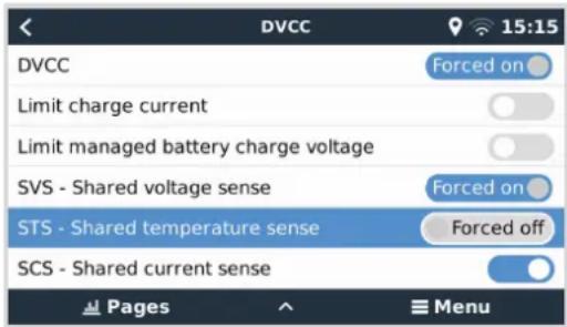 VICTRON ENERGY Color Control GX - Détection de température partagée (STS) - 1