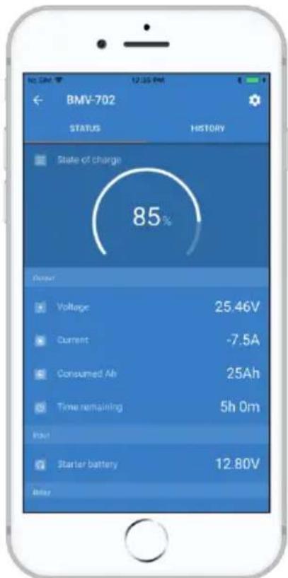 VICTRON ENERGY BMV712 Smart - Bluetooth: - 1