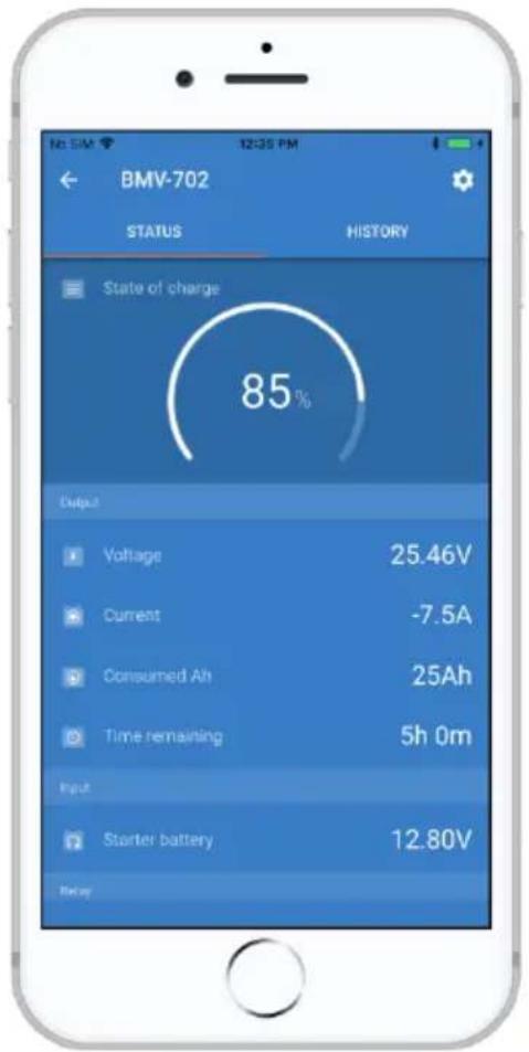 VICTRON ENERGY BMV712 Smart - Bluetooth: - 1