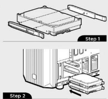 CORSAIR Carbide SPECM2 - Installing HDDs - 1