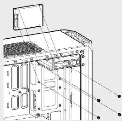 CORSAIR Carbide SPECM2 - Installing SSDs - 1