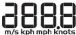 OREGON SCIENTIFIC WMR86A - So wählen Sie die Maßeinheit für die Windgeschwindigkeit aus: - 1