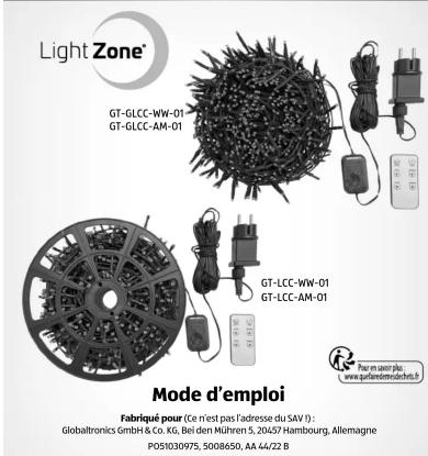 LightZone GTGLCCAM01 - Guirlande lumineuse galaxie à LED - 1