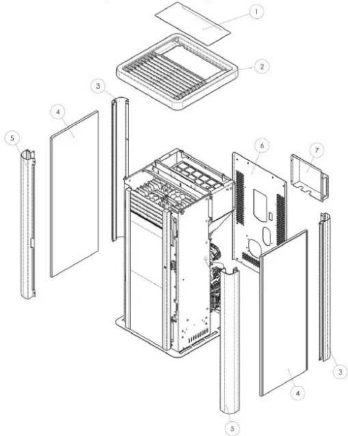 Cola Pupilla - Removing the cladding - 1