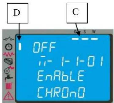 Cola Aqua Plus 23 - Menu 01 – Chrono setting - 3