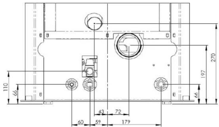 Cola Termo Focus Plus - Abmessungen Pellet-Heizofen TERMOFOCUS PLUS - 3