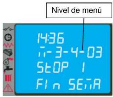 Cola Termo Focus Plus - Menú 03 - Habilita crono - 6