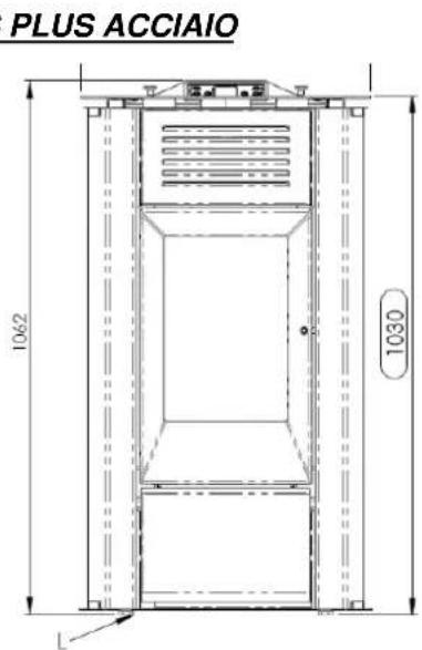 PLUS ACCIAIO 1062 1030 L