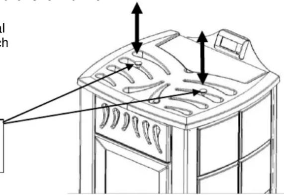 Cola Termo Focus Plus - Reinigung der Wärmetauscher mit dem Turbulatorenrüttler - 2
