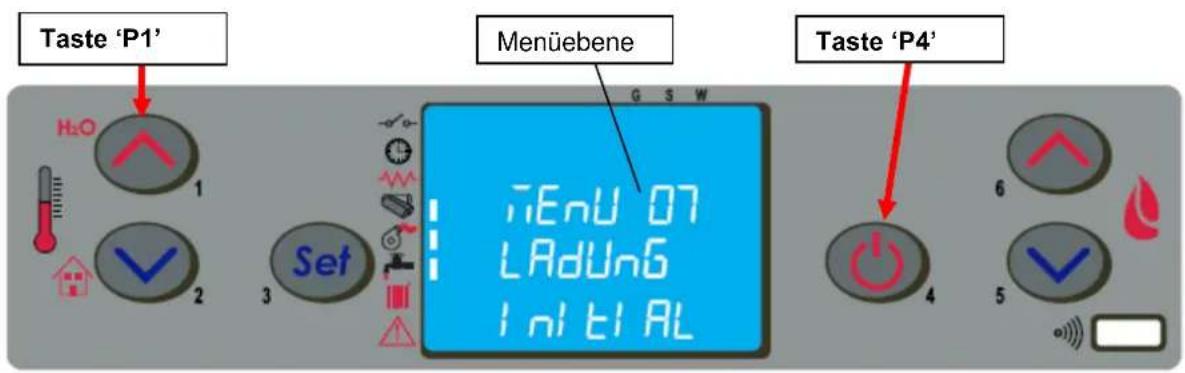 Cola Termo Focus Plus - Menü 07 – Erste Pelletfüllung - 1