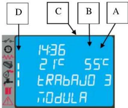 Cola Termo Focus Plus - Menú 03 - Habilita crono - 2