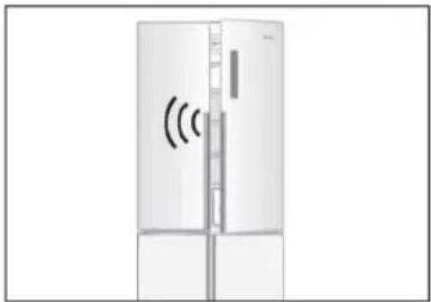 HAIER HCR5919ENMP - Alarm otwarcia drzwi - 1