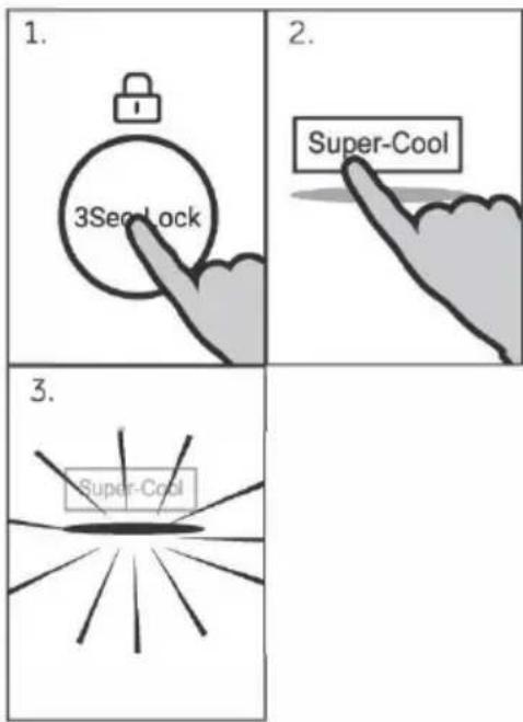 1. 3Sec-Lock 2. Super-Cool 3. Super-Cool