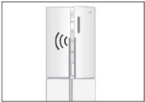 HAIER HCR5919ENMP - Аларма за отваряне на вратата - 1